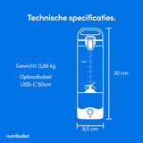 nutribullet Portable Blender Off-White